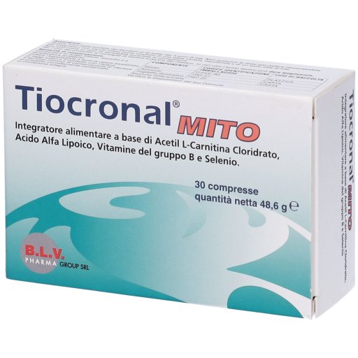 B.l.v. Pharma, Tiocronal Mito, 30 Compresse