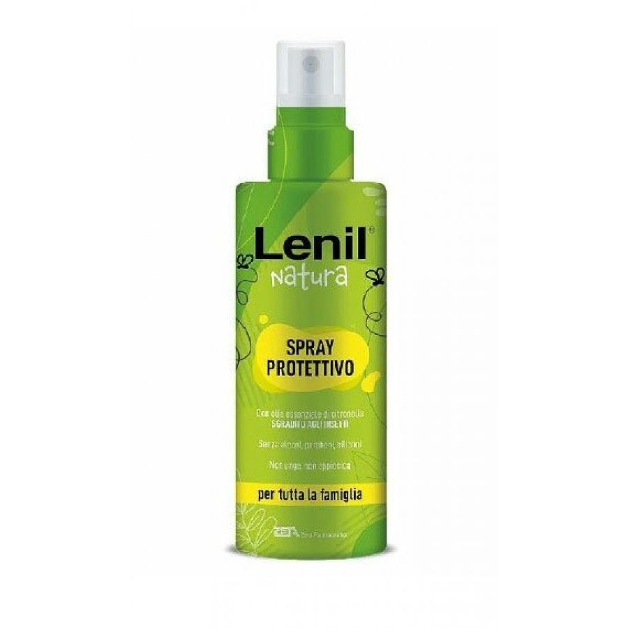 Lenil Natura Spray Protettivo 100ml - Repellente per Zanzare e Insetti