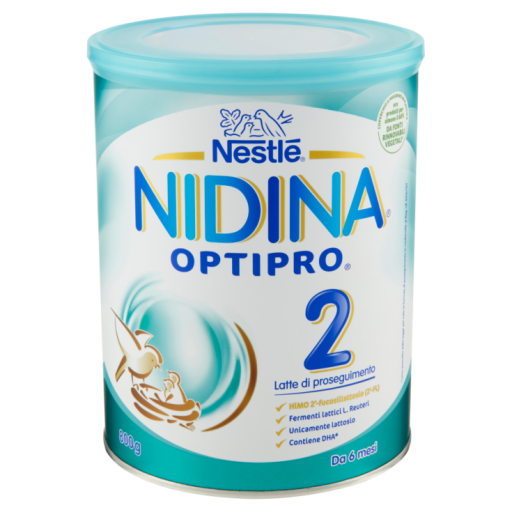 Nestlé Nidina 2 Optipro Polvere 800g - Latte in Polvere per Lattanti