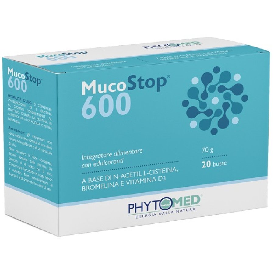 MucoStop 600, 20 bustine MucoStop 600, 20 bustine