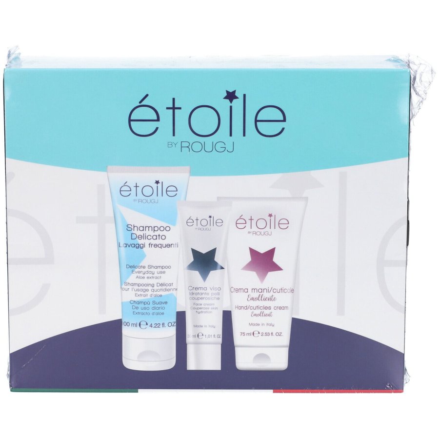 ROUGJ Kit Skincare Viso e Corpo Essenziale, 3 prodotti ROUGJ Kit Skincare Viso e Corpo Essenziale, 3 prodotti