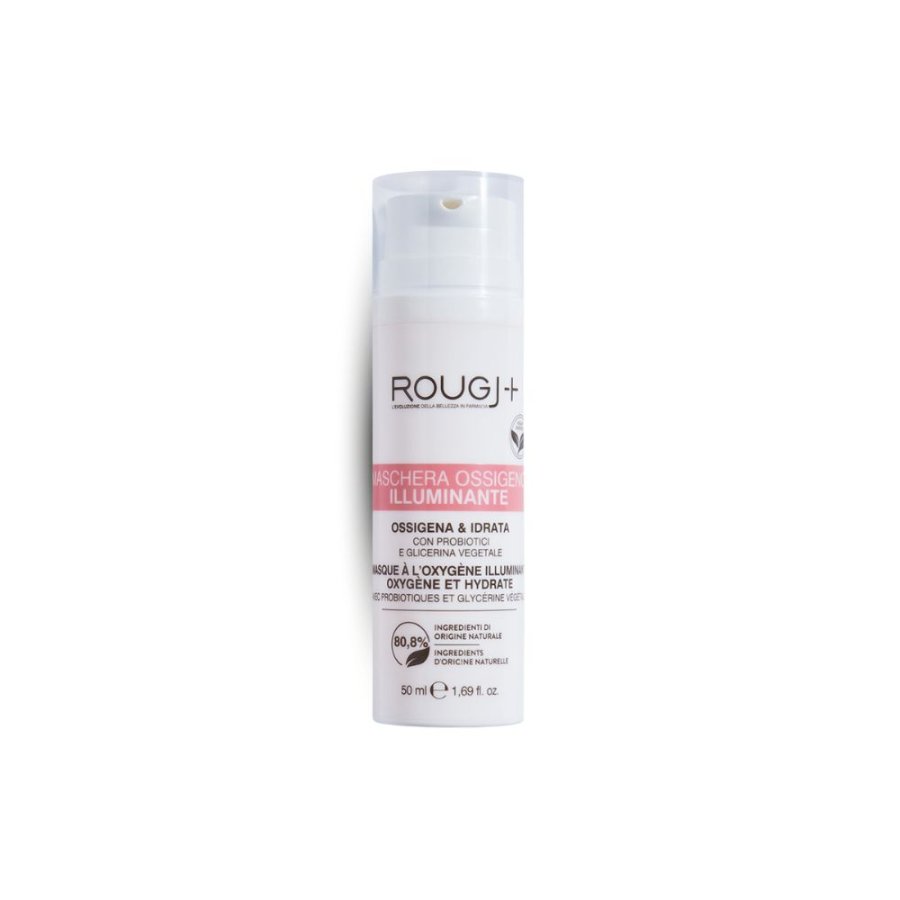 Rougj Maschera Viso all'Ossigeno Illuminante, 50 ml