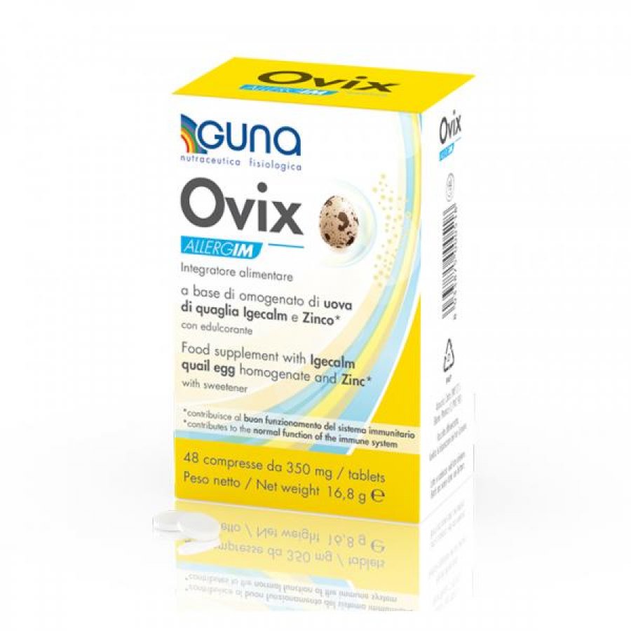 Guna Ovix Allergim 48 Compresse - Integratore Alimentare per il Sistema Immunitario