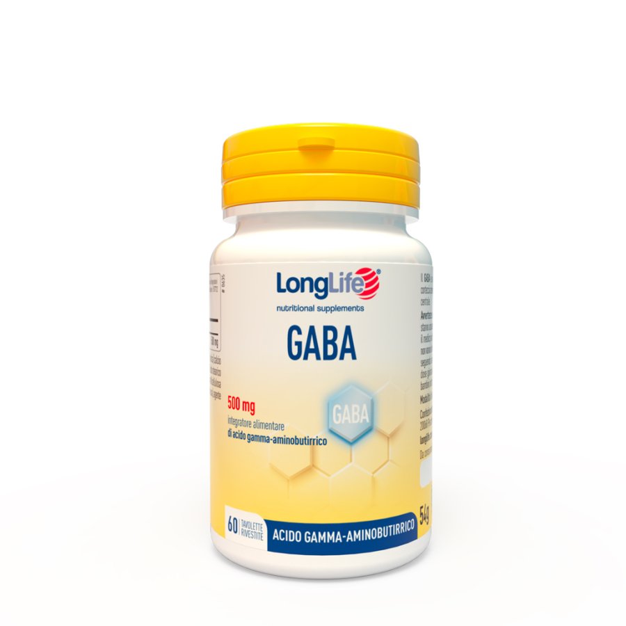 LongLife, GABA 500 mg, 60 compresse 