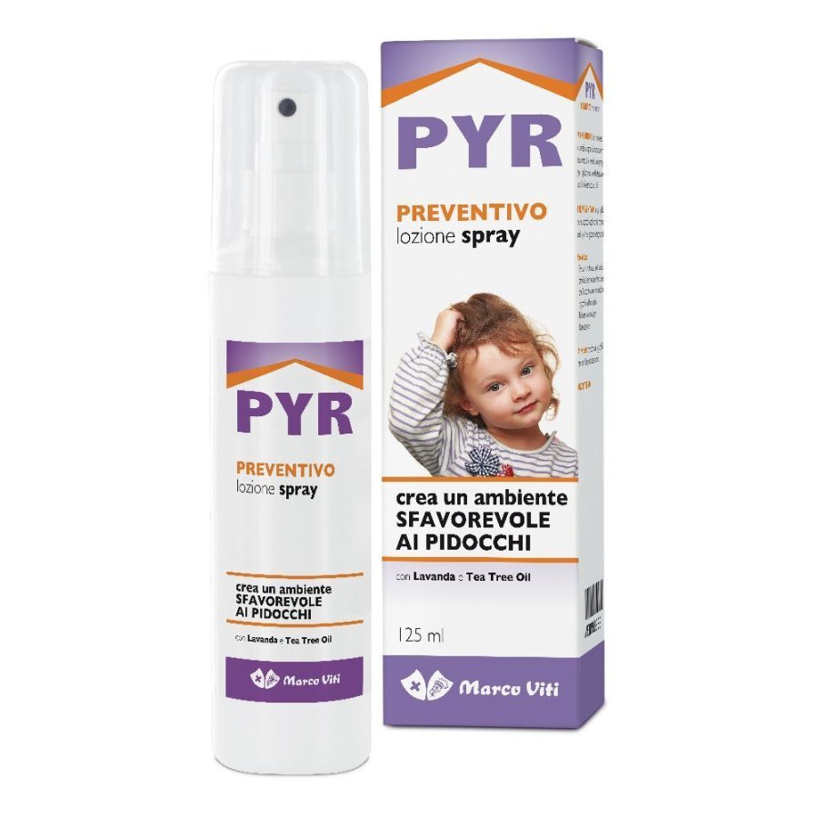 Pyr Preventivo Lozione Spray, 125 ml