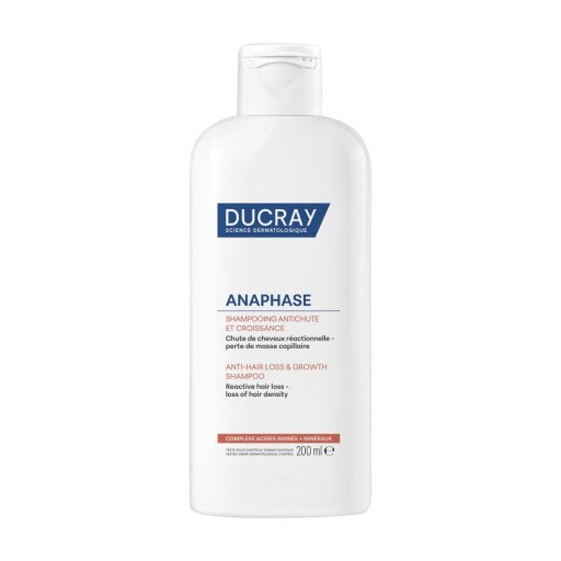 Ducray Anaphase+ Shampoo Contro la Caduta e Crescita dei Capelli, 200 ml