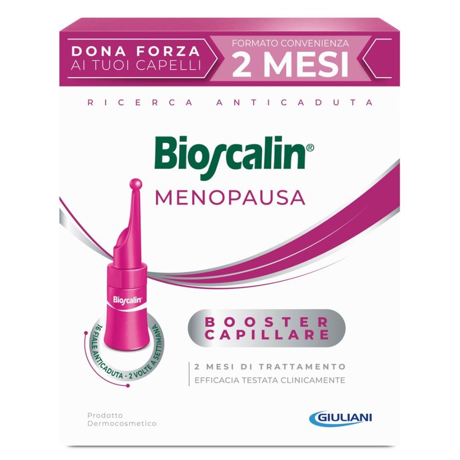 Bioscalin Menopausa Donna Rinforzante Capelli, 16 x 3,5 ml