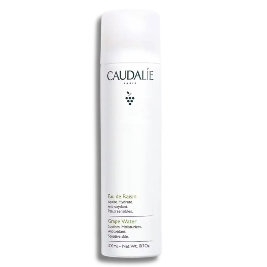 Caudalie Acqua d'Uva Lenitiva Idratante Anti-Ossidante per Pelli Sensibili, 300 ml