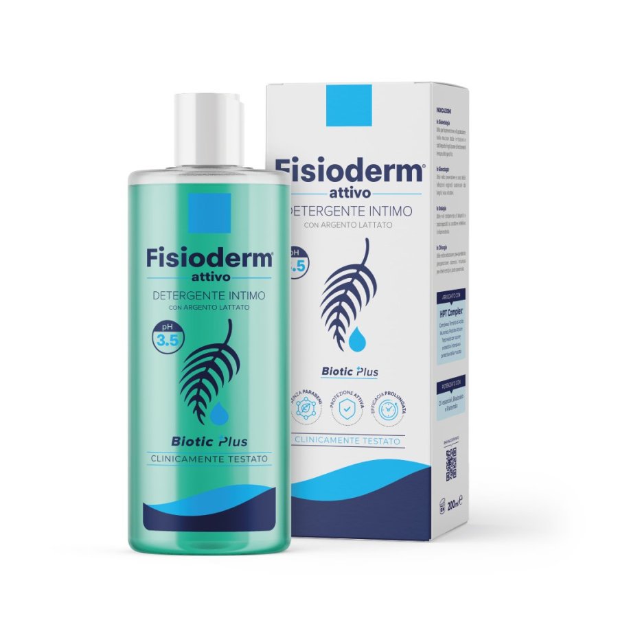 Fisioderm Attivo Detergente Intimo, 200 ml Fisioderm Attivo Detergente Intimo, 200 ml