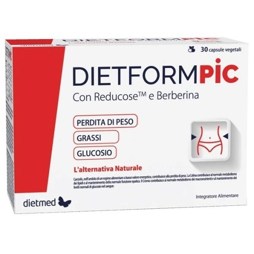 DietFormPic, Integratore Alimentare, 30 Capsule Vegetali