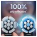 Oral-B iO Testine Di Ricambio Gentle Care colore Nero, 3 Pezzi