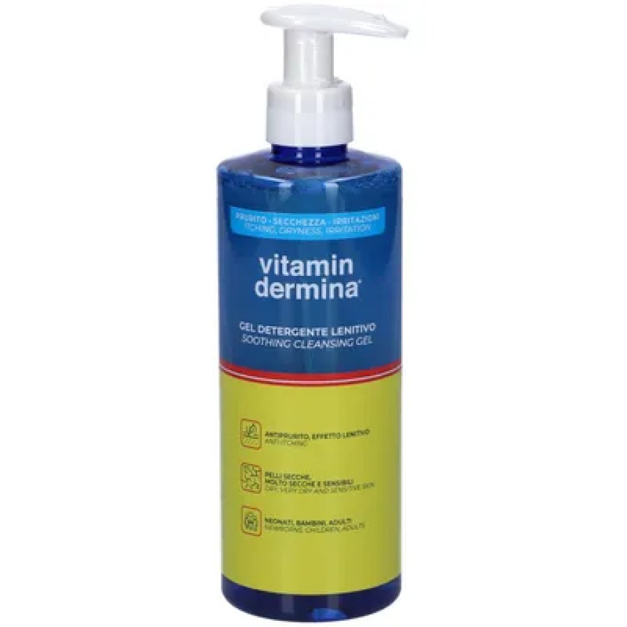 Vitamin Dermina Gel Detergente Lenitivo 500 ml