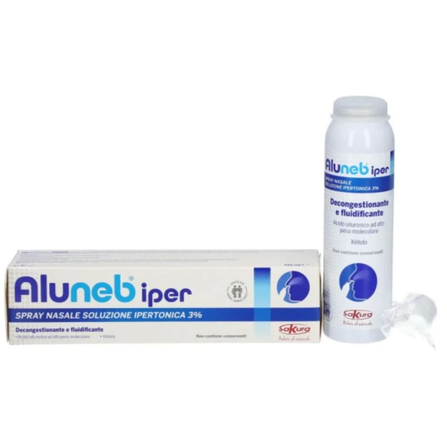 Aluneb Iper Spray Nasale 3%, 125 ml