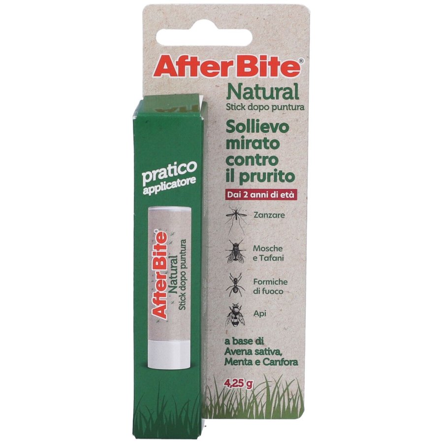 AfterBite Natural Stick Dopo Puntura, 4,25 g AfterBite Natural Stick Dopo Puntura, 4,25 g