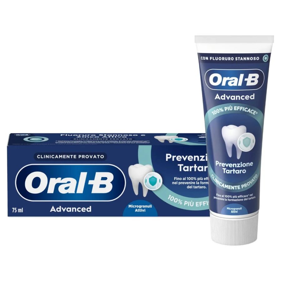 Dentifricio Advanced Protezione Tartaro Oral-B, 75 ml