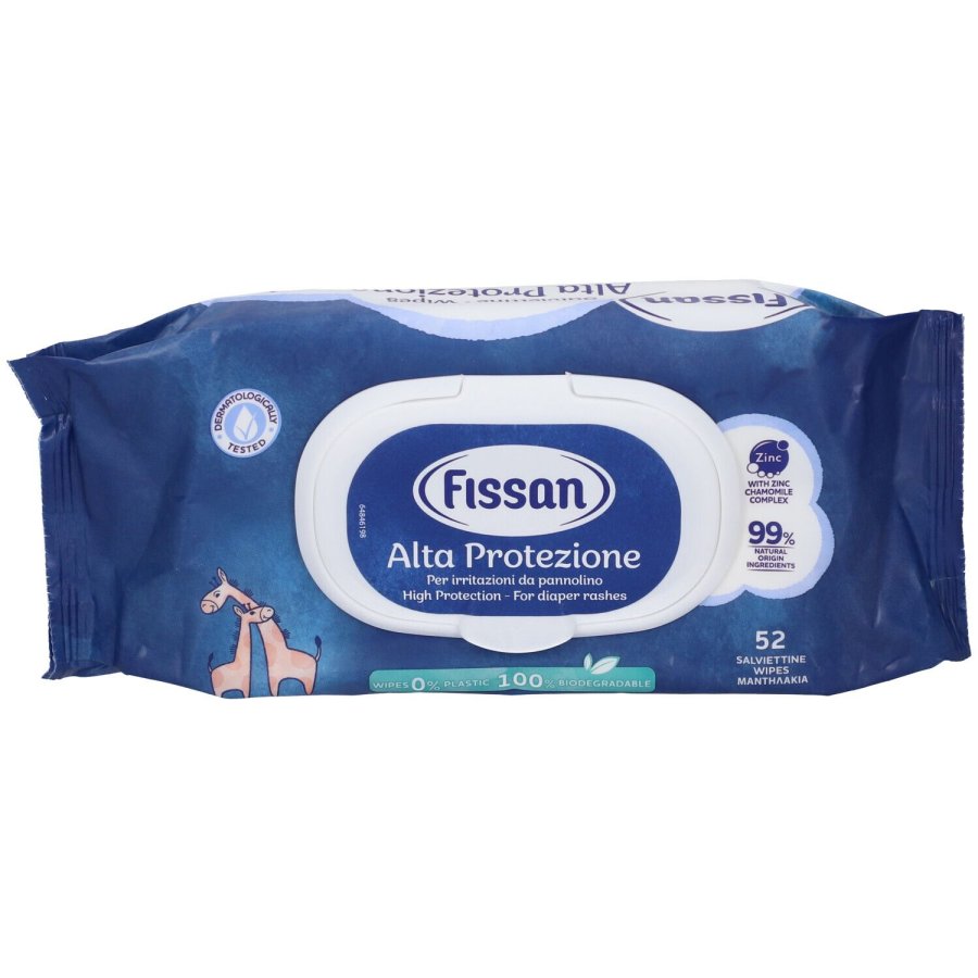 Fissan Salviettine Alta Protezione, 52 Pezzi