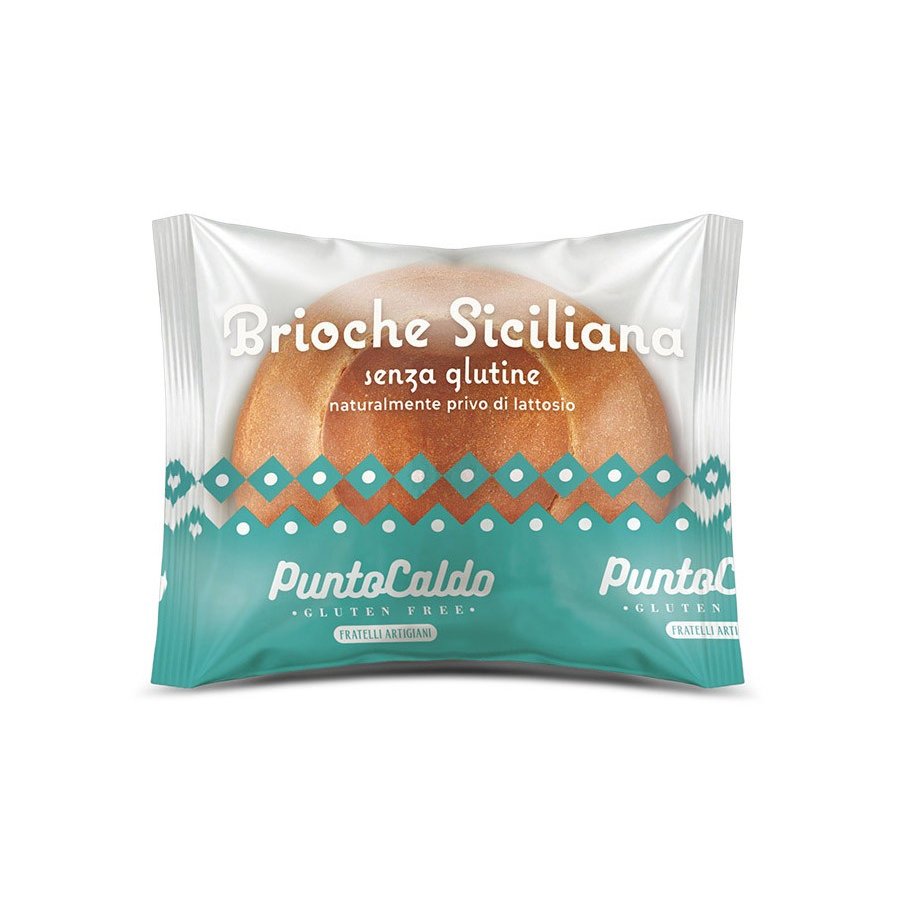 Punto Caldo Brioche Siciliana Senza Glutine, 80 g