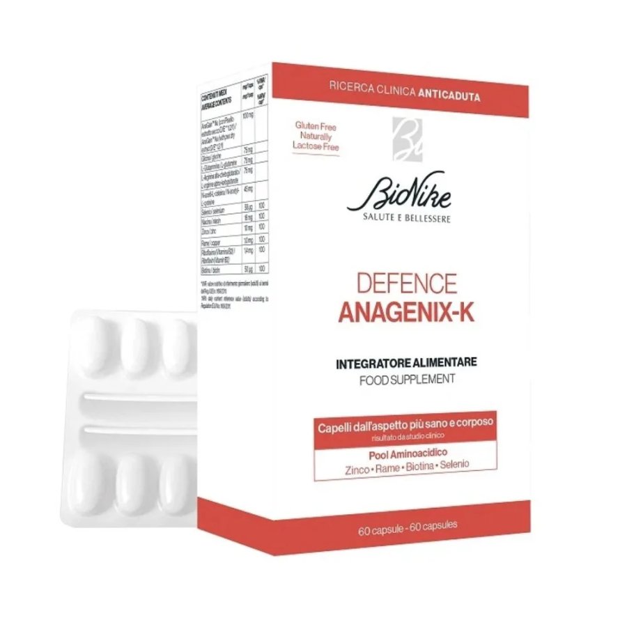 Bionike Defence Anagenix-K, 60 Capsule Anticaduta