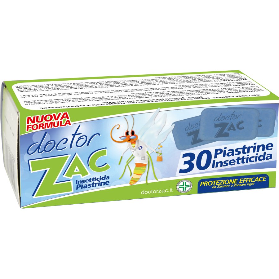 Doctor Zac, Piastrine Insetticida, 30 Pezzi