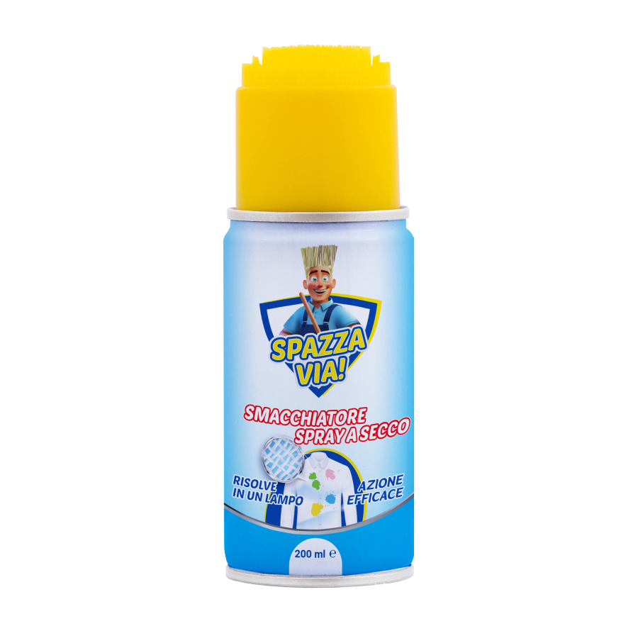 Spazza Via, Smacchiatore Spray a Secco, 200 ml