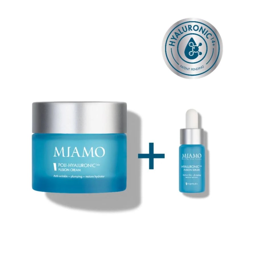 Miamo Poly-Hyaluronic 14+ Fusion Cream, 50 ml + Hyaluron 14+ Fusion Serum, 4 ml