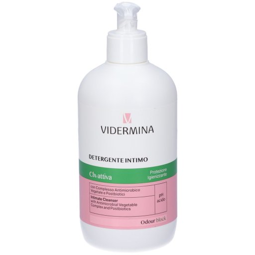 Vidermina Detergente Intimo Nuova Formula pH 5.5 500 ml