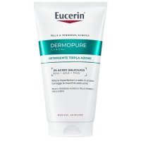 Eucerin Dermopure Gel Detergente Tripla Azione, 150 ml 