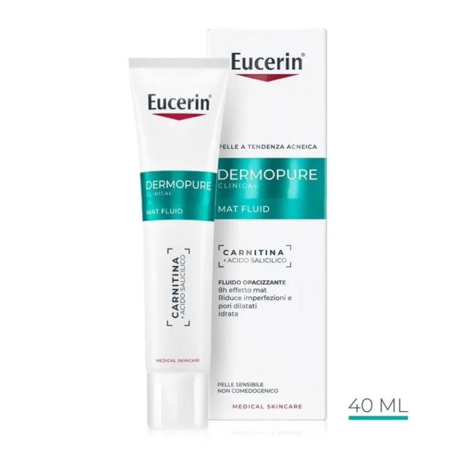 Eucerin Dermopure Fluido Opacizzante, 40 ml