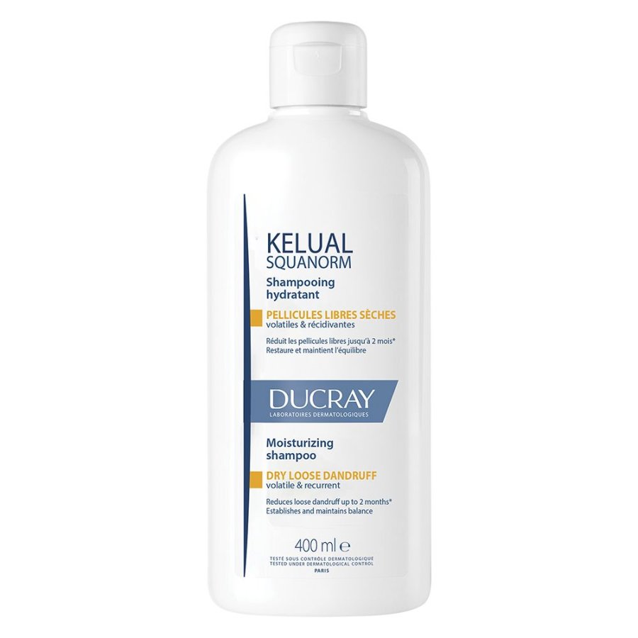 Ducray Kelual Squanorm Shampoo Trattante per Forfora Secca, 400 ml Ducray Kelual Squanorm Shampoo Trattante per Forfora Secca, 400 ml