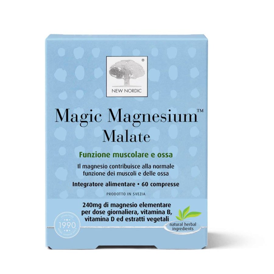 Magic Magnesium Malate, 60 Compresse Magic Magnesium Malate, 60 Compresse