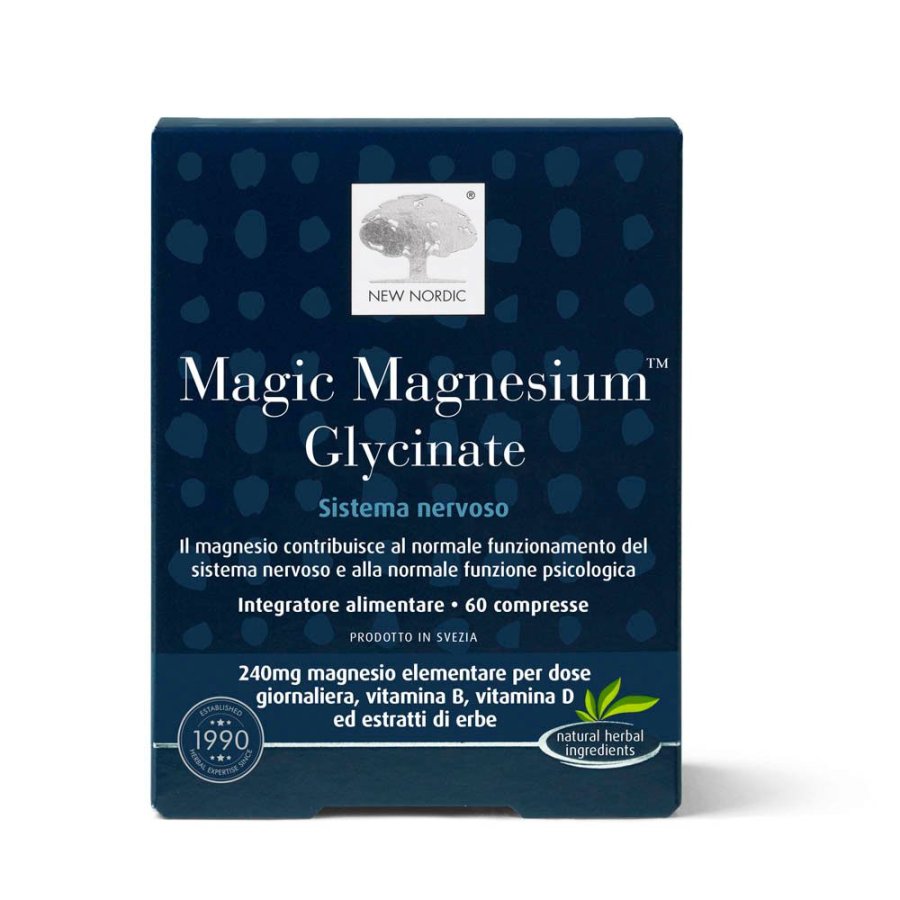 Magic Magnesium Glycinate, 60 Compresse