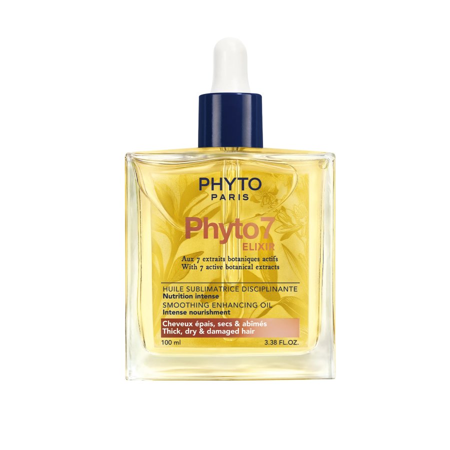 Phyto, 7 Elixir Intense Huile Olio Sublimante Disciplinante, 100 ml