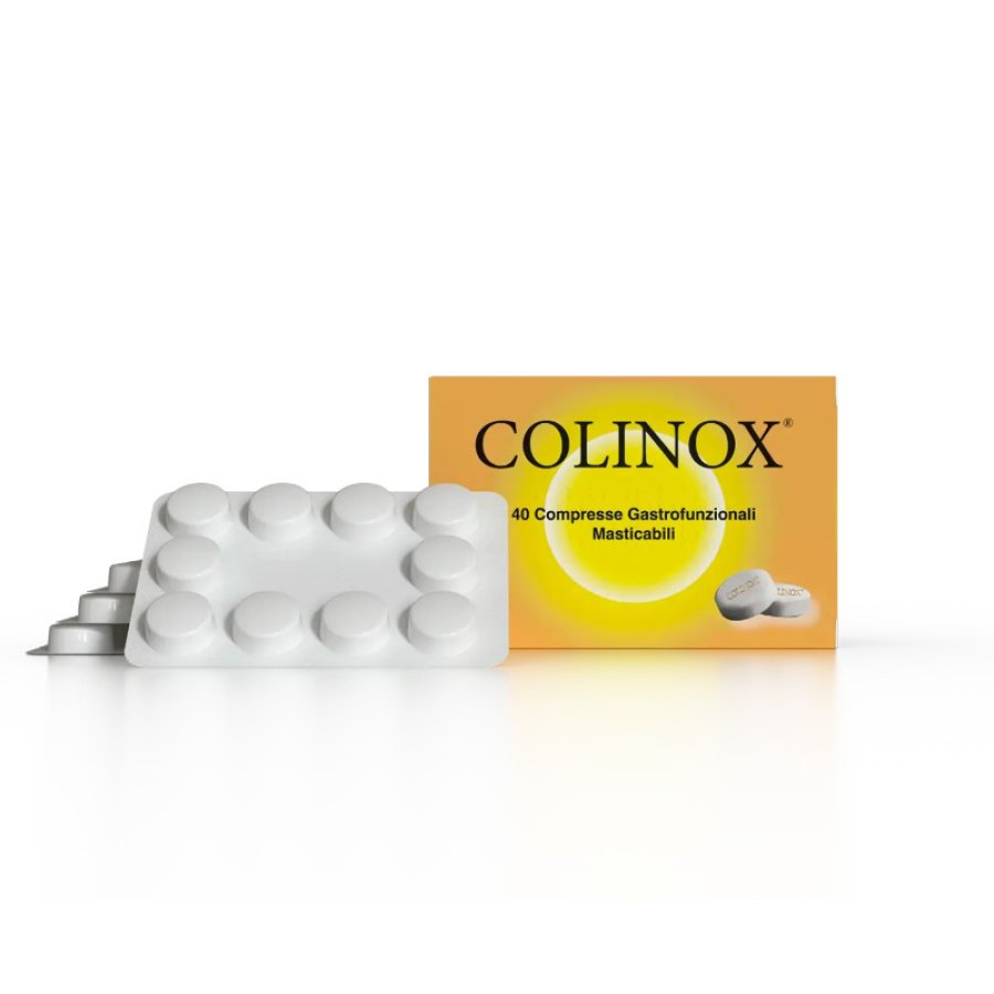 COLINOX, 40 Compresse Masticabili COLINOX, 40 Compresse Masticabili