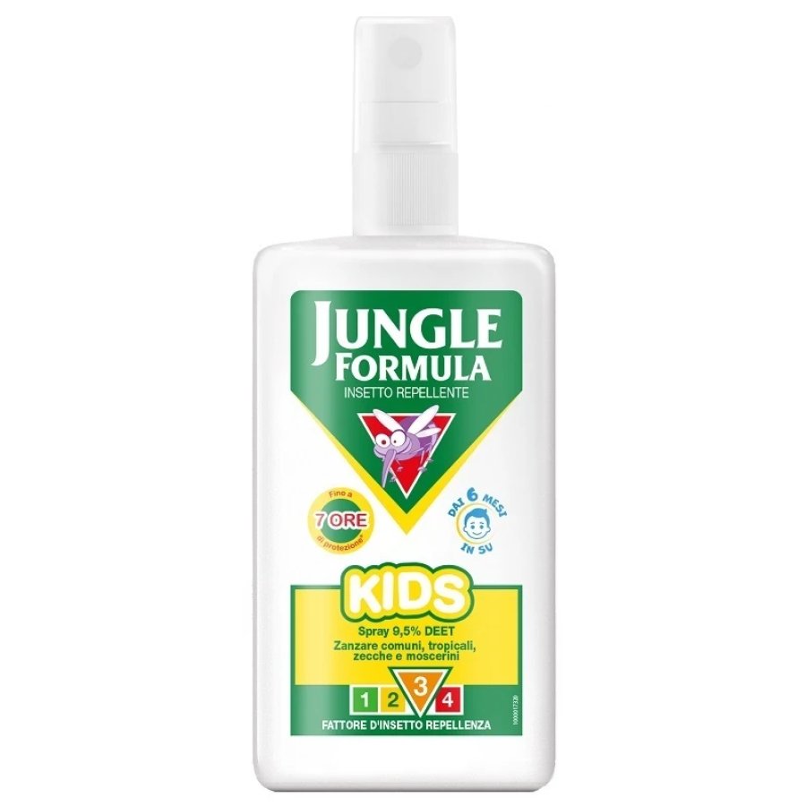 Jungle Formula Kids Spray Insetto Repellente, 75 ml