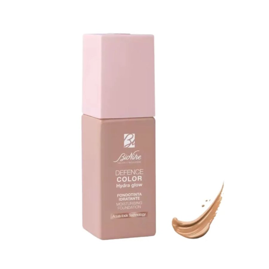 BioNike Defence Color Hydra Glow Fondotinta Idratante 04 Beige, 30 ml