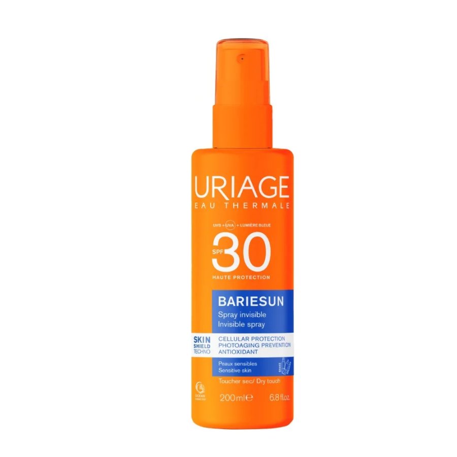 Uriage&nbsp;Bariesun Spray Invisibile SPF30 Protezione Solare, 200 ml