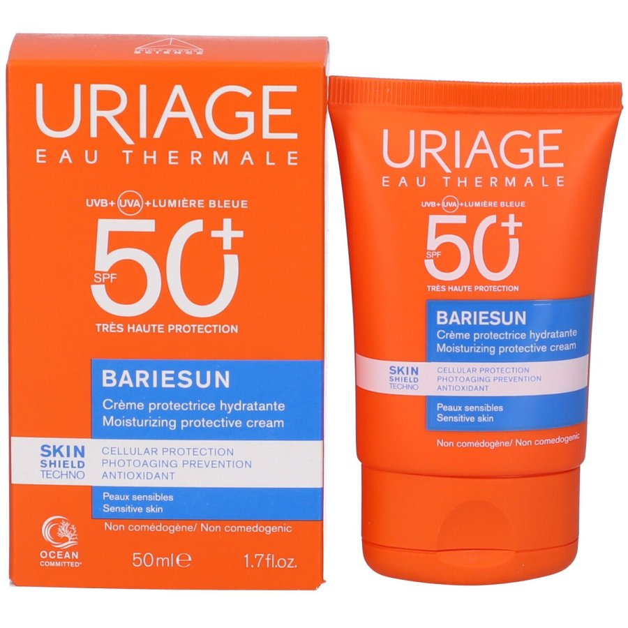 Uriage Eau Thermale Bari&eacute;sun Crema Protettiva Idratante SPF 50+, 50 ml