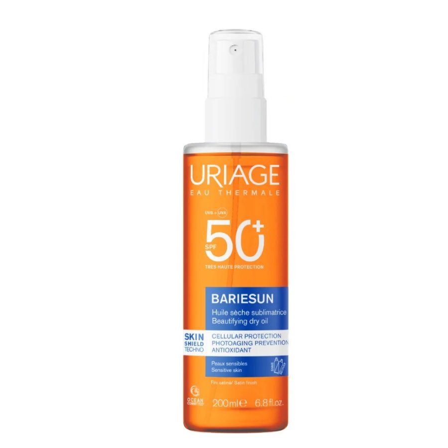 Uriage Bariesun Olio Secco Protezione Solare Corpo SPF50+, 200 ml