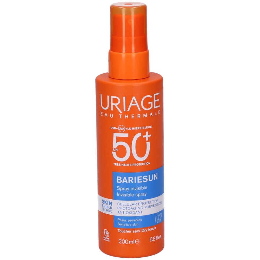 Uriage Eau Thermale Bariesun SPF 50+ Spray Invisibile, 200 ml