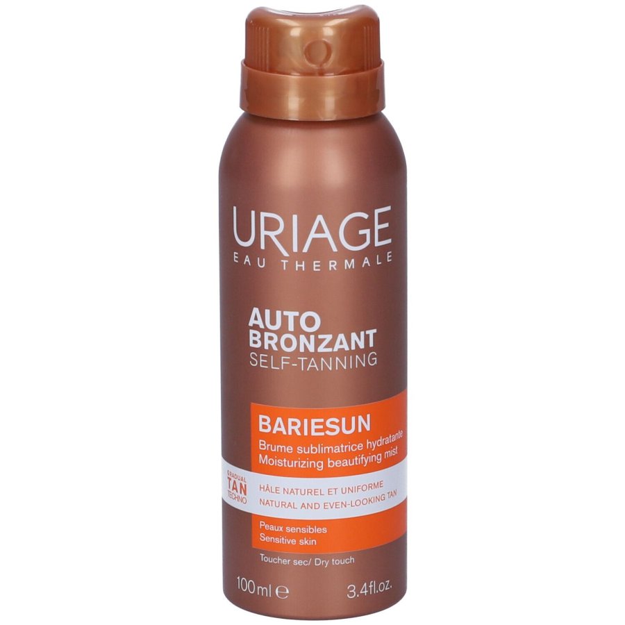 Uriage&nbsp;Eau Thermale Bariesun Spray Autoabbronzante Idratante Illuminante, 100 ml