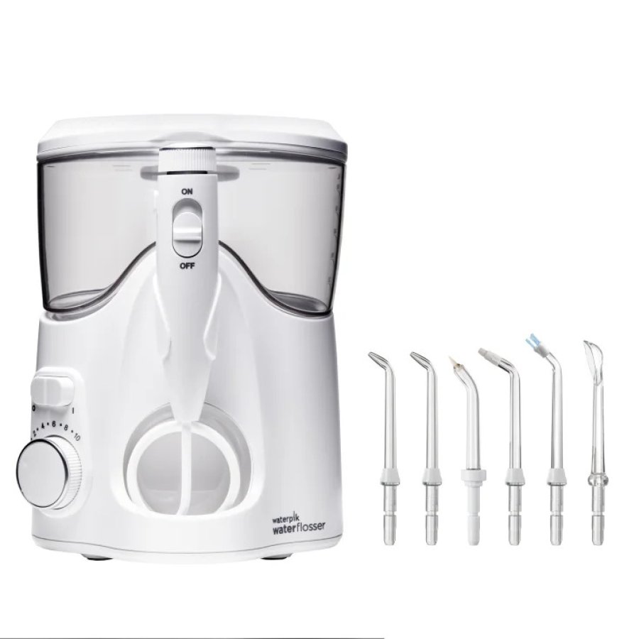 Waterpik Ultra Plus WF-150 Idropulsore Dentale, 1 Pezzo + 6 Ugelli Waterpik Ultra Plus WF-150 Idropulsore Dentale, 1 Pezzo + 6 Ugelli