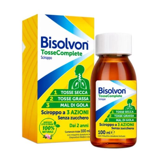 BISOLVON TOSSE COMPLETE SCIROPPO, 100 ML