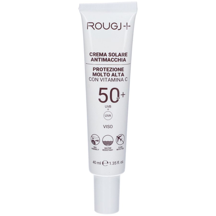 Rougj Crema Solare Viso 50+ Antimacchia SPF 50+, 40 ml Rougj Crema Solare Viso 50+ Antimacchia SPF 50+, 40 ml