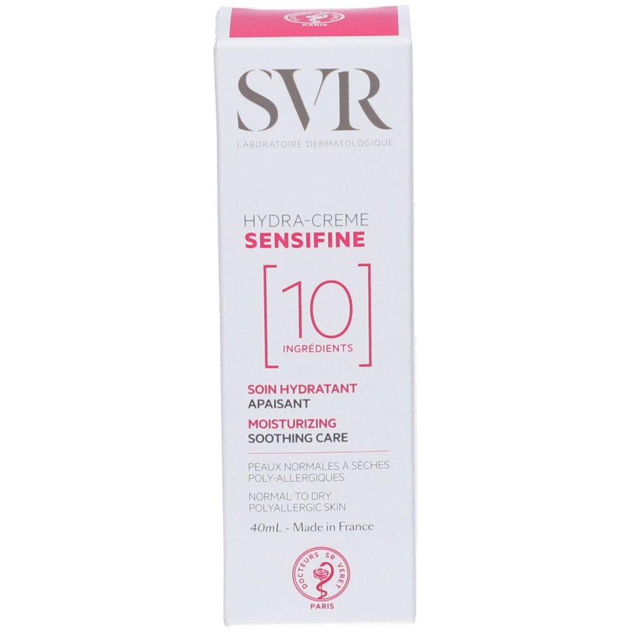 SVR Hydra-Creme Sensifine Crema Viso, 40 ml
