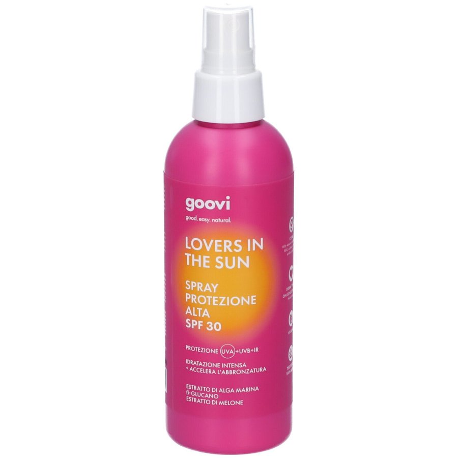 Goovi Lovers In The Sun SPF 30 Crema Spray Corpo, 200 ml Goovi Lovers In The Sun SPF 30 Crema Spray Corpo, 200 ml