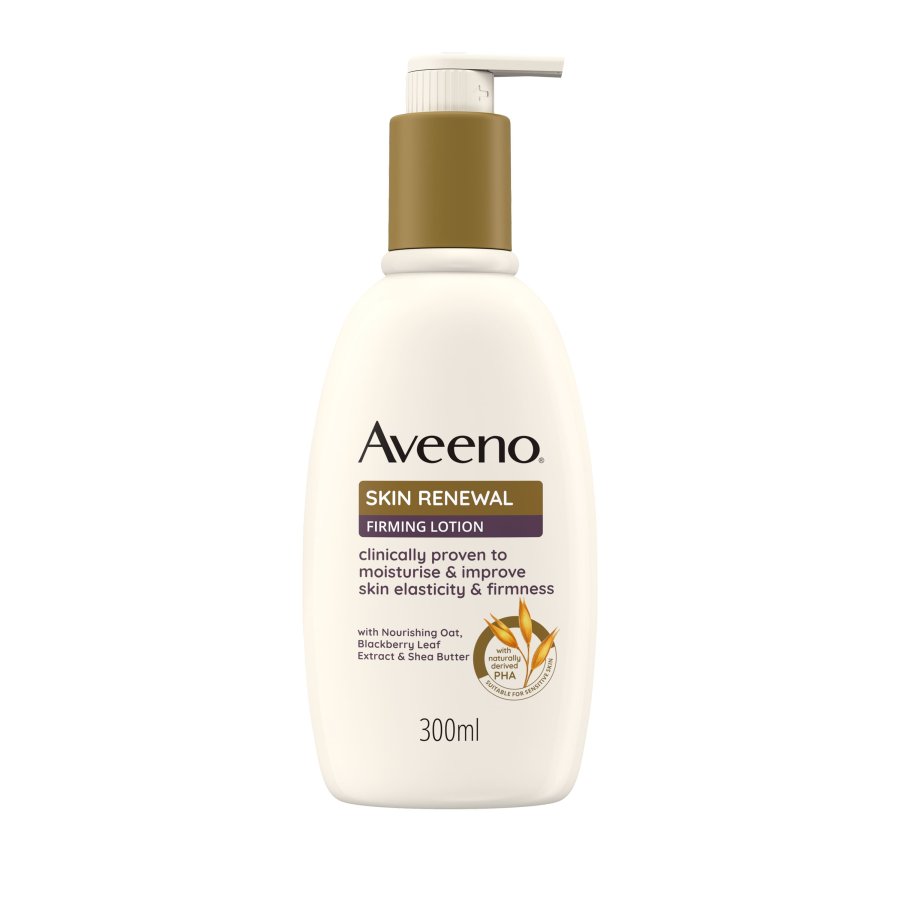 Aveeno Skin Renewal Lozione Rassodante Corpo, 300 ml