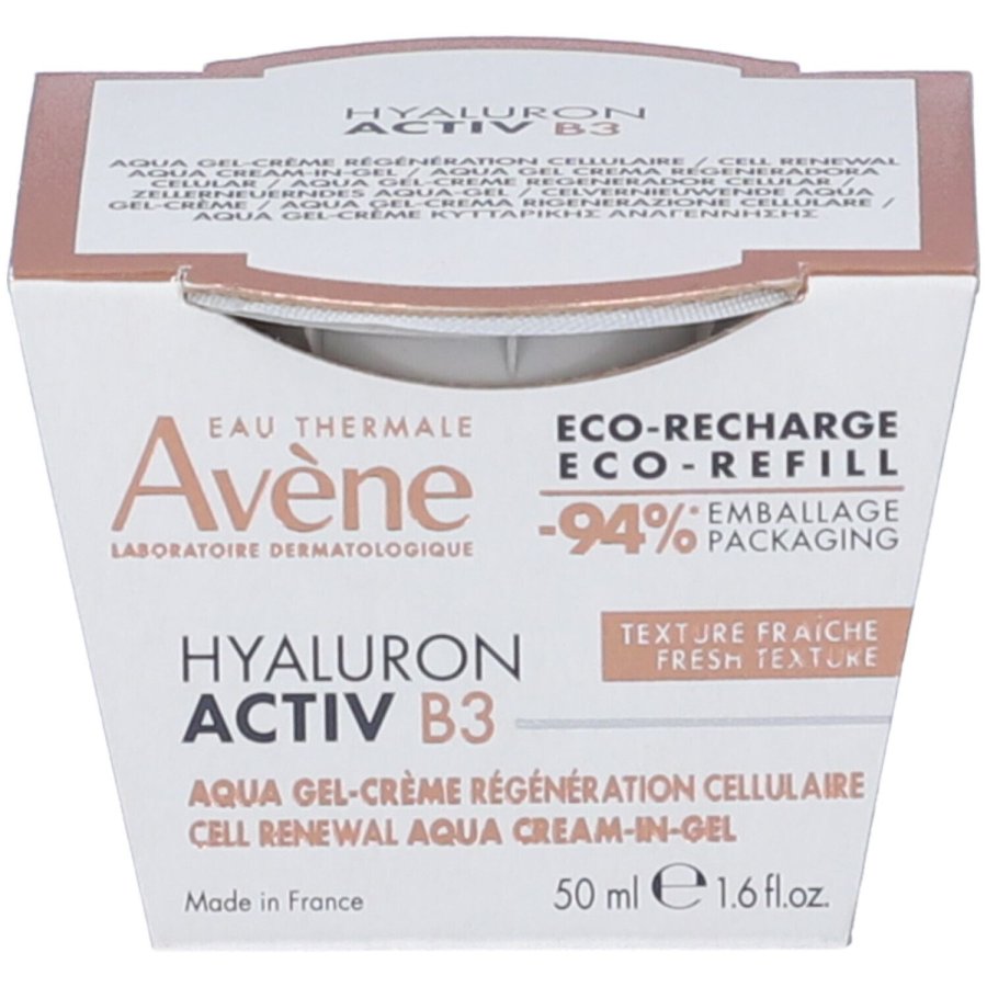 Av&egrave;ne Hyaluron Activ B3 Aqua Gel Crema Ricarica, 50 ml