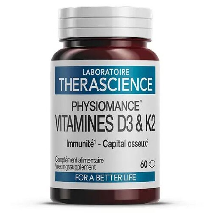 Physiomance Vit D3&K2, 60 perle