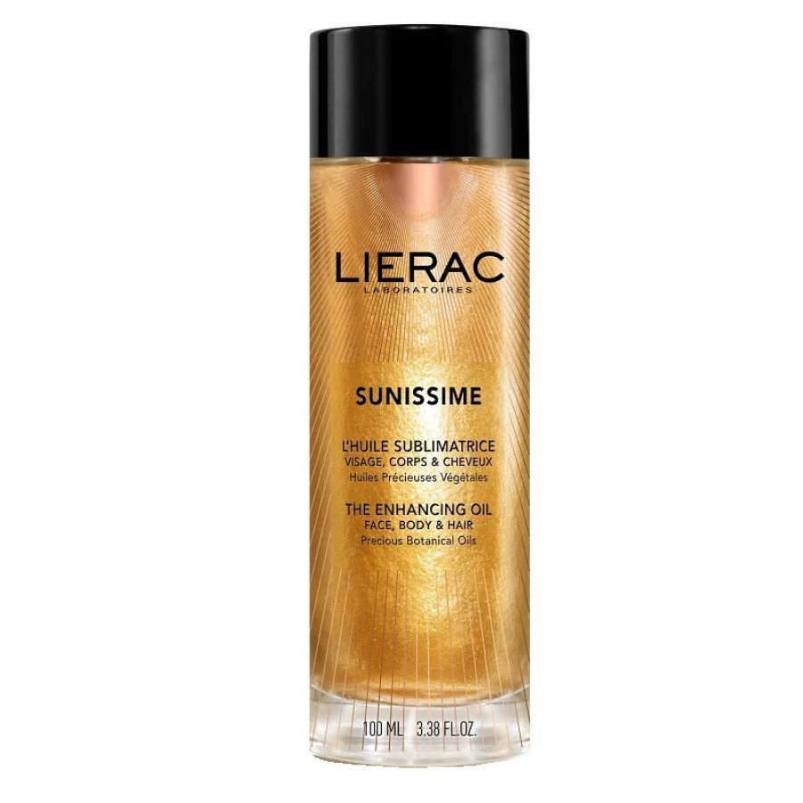 Lierac Sunissime Olio Sublimante Viso, Corpo, Capelli, 100 ml