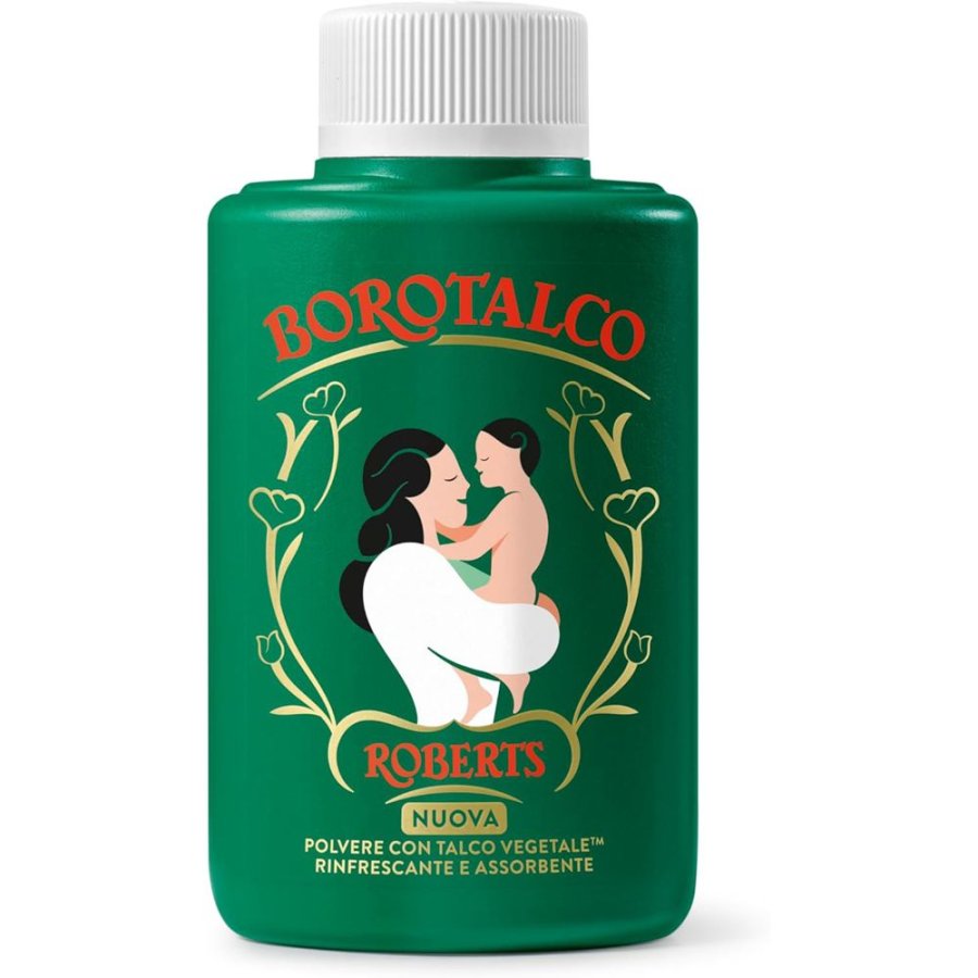 Borotalco Talco Vegetale Polvere Corpo, 140 g Borotalco Talco Vegetale Polvere Corpo, 140 g